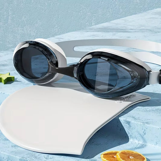 Professional Unisex Swimming Goggles with Waterproof, Anti-Fog, and UV Protection for Adults