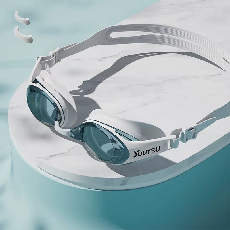 Professional Adult Swimming Goggles - Waterproof, Anti-Fog, UV Protection Swim Glasses for Men, Women, and Youth