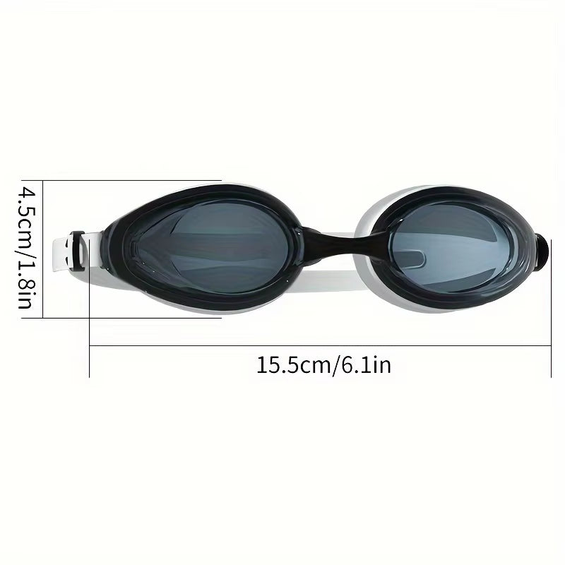 Professional Unisex Swimming Goggles with Waterproof, Anti-Fog, and UV Protection for Adults