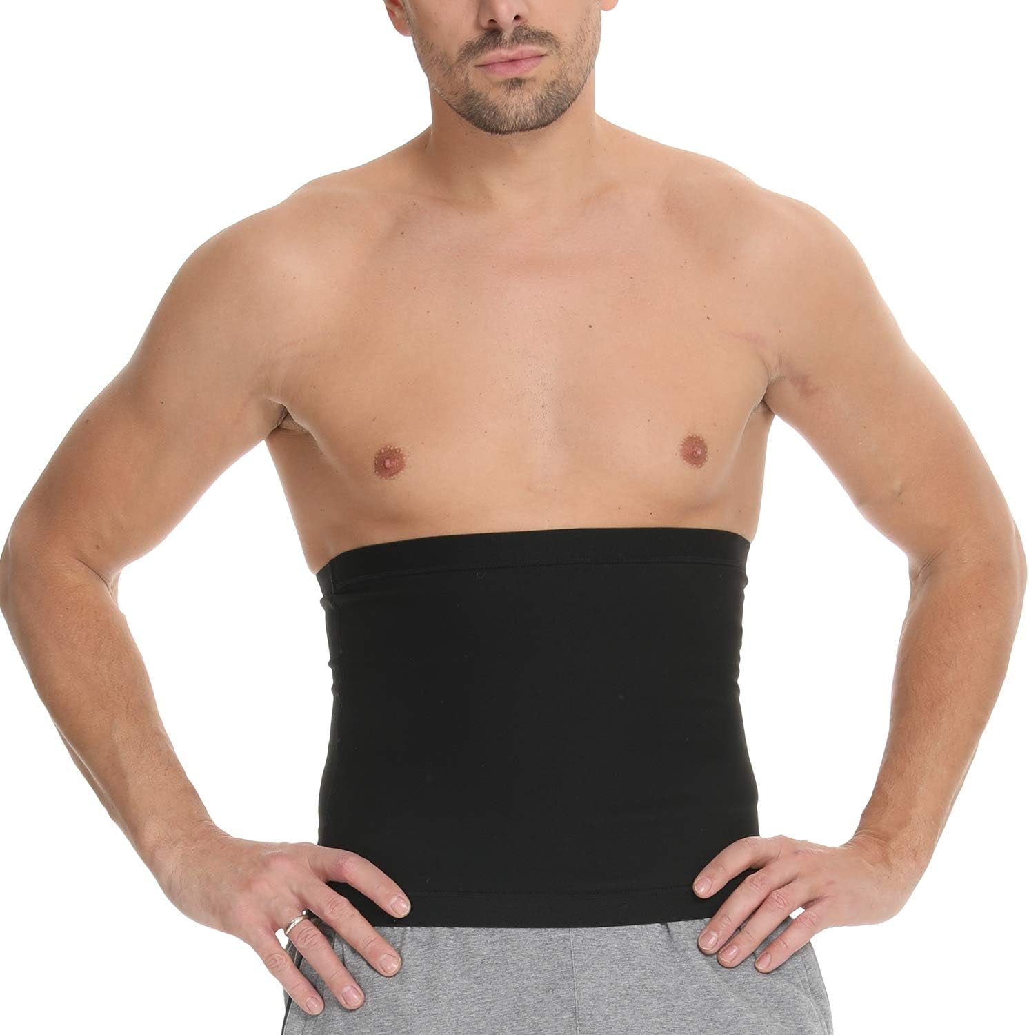 Waist Trainer for Men, Waist Trimmer Sauna Sweat Workout Shaper