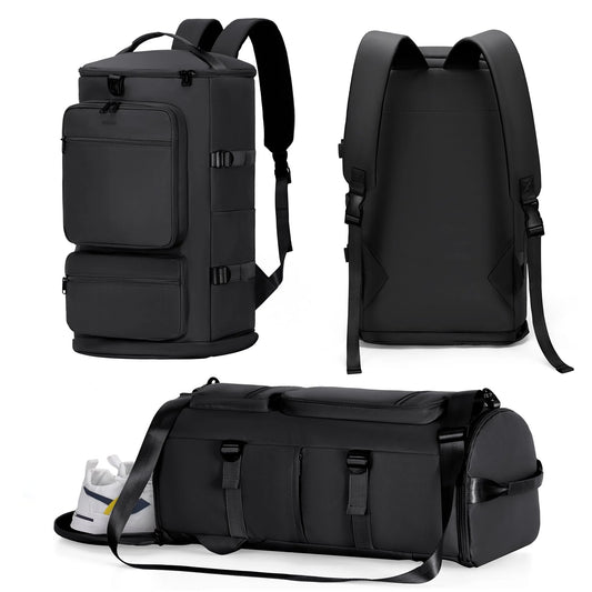 Duffle Bag Gym Bags Waterproof Sports Duffel Bags Travel Weekender Bag for Men Women Overnight Bag with Shoes Compartment