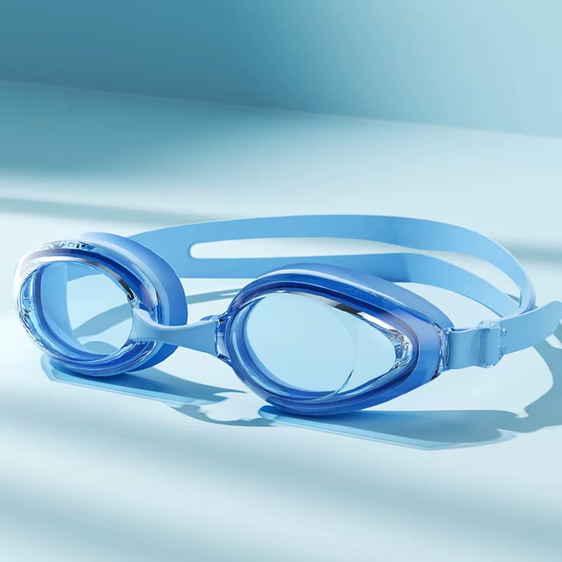 Professional Unisex Swimming Goggles with Waterproof, Anti-Fog, and UV Protection for Adults