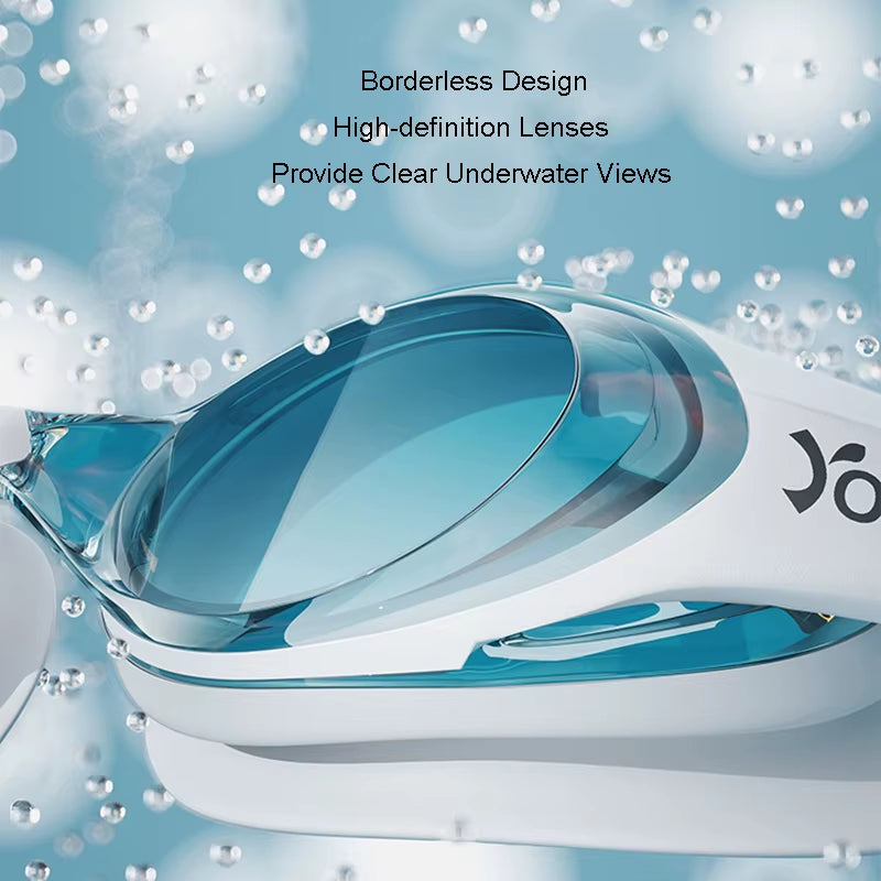 Professional Adult Swimming Goggles - Waterproof, Anti-Fog, UV Protection Swim Glasses for Men, Women, and Youth
