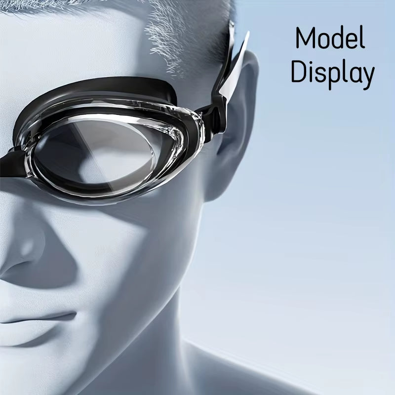 Professional Unisex Swimming Goggles with Waterproof, Anti-Fog, and UV Protection for Adults